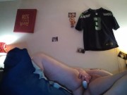 Slutty MILF needed to cum bouncing on vibrator 16/16