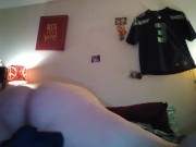 Slutty MILF needed to cum bouncing on vibrator 8/16