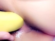 I’m Obsessed With Fucking Myself and Will Shub Almost Anything In My Pussy 12/16