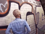 Hot skinny MILF Vicky Hundt FUCKED OUTDOORS! Berlin Banger 4/16