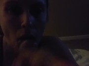 Wifes first swallow with another man 13/16