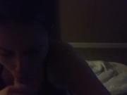 Wifes first swallow with another man 7/16