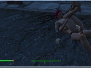 Sex marathon! Alice is all in sperm! | Fallout 4 porno | Sex Game 14/16