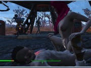 Sex marathon! Alice is all in sperm! | Fallout 4 porno | Sex Game 7/16