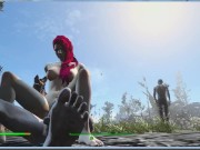 Sex marathon! Alice is all in sperm! | Fallout 4 porno | Sex Game 9/16