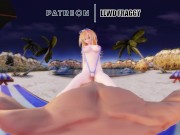 Yu Gi Oh! - Dark Magician Gir Fucked on the Beach [VR UNCENSORED HENTAI 4K] 10/16