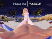 Yu Gi Oh! - Dark Magician Gir Fucked on the Beach [VR UNCENSORED HENTAI 4K] 15/16