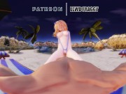 Yu Gi Oh! - Dark Magician Gir Fucked on the Beach [VR UNCENSORED HENTAI 4K] 16/16