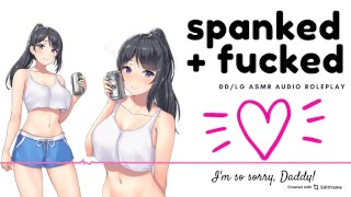 Spanked and Fucked by ASMR Audio Only - RedTube