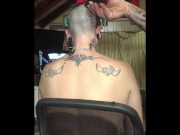 Chassidy Lynn - Head Shave With Big Tits Out 9/16