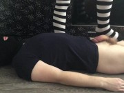 kelly_feet knee socks domination & trample femdom & socks gagging 2/16