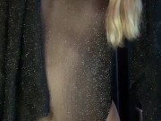 Abby Adams Amateur Blonde Teen Strip Tease Cosplay 7/16