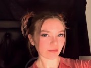 Period masturbation with tampon play and insertion! Sexy white babe Emily R 1/16