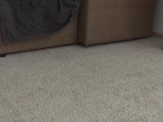 Chubby legs in socks. Homemade foot fetish. 13/16