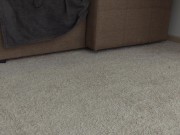 Chubby legs in socks. Homemade foot fetish. 8/16