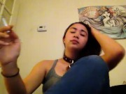 Smoking Cigarettes and Fantacies with MissDeeNicotine 13/16
