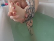 Fusspflege in der badewanne mit Stella Cinderella 6/16