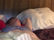 Playing with my pussy while he finger’s me 14/16