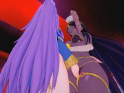 Fate/Grand Order Hentai 3D (Lesbian/Threesome) - Wu Zetian x Scheherazade 2/16