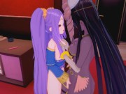 Fate/Grand Order Hentai 3D (Lesbian/Threesome) - Wu Zetian x Scheherazade 3/16