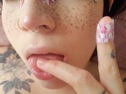 Naughty kitten plays with her pussy and cums 11/16