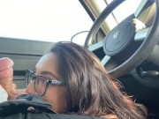 Almost Caught- Blowing my Manager After Work 8/16