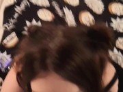 REDHEAD FA UN RAPIDO POMPINO CON SCHIZZATA SUGLI OCCHIALI 14/16