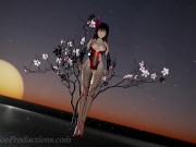 MMD R18 4k Kangxi mini skirt - psycho - 1031 5/16