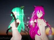 MMD R18 4k  Mirror dance Yamakaze - Lupin 1032