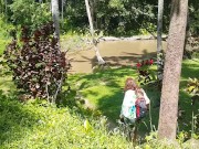 Pussy Flashing at RAFTING Spot among Chinese tourists # Public NO PANTIES 1/16