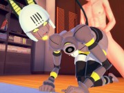 (3D Hentai)(Skullgirls) Sex with Robo-Fortune 15/16
