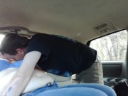 Naomi Leigh Car Fucked in Mountains Cumshot 1/16