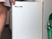 horny babe masturbating in public 1/16