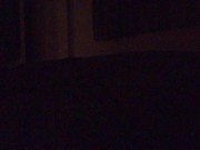 【妊婦7か月】暗闇からかわいい喘ぎ声。嫁ちゃんの感じるシルエットがめちゃエロい！ 1/16