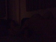 【妊婦7か月】暗闇からかわいい喘ぎ声。嫁ちゃんの感じるシルエットがめちゃエロい！ 10/16
