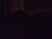 【妊婦7か月】暗闇からかわいい喘ぎ声。嫁ちゃんの感じるシルエットがめちゃエロい！ 4/16