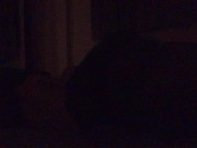 【妊婦7か月】暗闇からかわいい喘ぎ声。嫁ちゃんの感じるシルエットがめちゃエロい！ 7/16