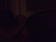 【妊婦7か月】暗闇からかわいい喘ぎ声。嫁ちゃんの感じるシルエットがめちゃエロい！ 8/16