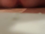 DESPERATE PISS AND CUM ALL OVER THE FLOOR 9/16