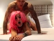 Best fuck ever cosplay pink bimbo 12/16