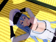 AKAME GA! ESDEATH 3D HENTAI ANIMATION 7/16