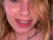 POV home lesbian fuck with double ended dildo  16/16