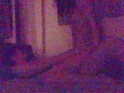 【妊娠7か月】暗闇で感じるシルエットがエロい！　かわいい喘ぎ声の嫁ちゃんを夜這いしてみた 13/16