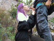 Отсосала в развалинах древнего дворца  Murstar 8/16