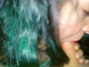 Gorgeous teen blows until cum in mouth 3/16