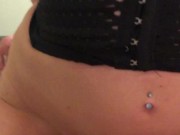 Petite girl pisses on my cock before we fuck (pee play) 16/16