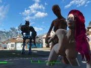 Lesbian sex with zombies. Scary but sexy | Fallout 4 Sex Mod 14/16