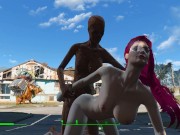 Lesbian sex with zombies. Scary but sexy | Fallout 4 Sex Mod 7/16