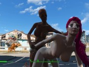 Lesbian sex with zombies. Scary but sexy | Fallout 4 Sex Mod 8/16