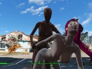 Lesbian sex with zombies. Scary but sexy | Fallout 4 Sex Mod 9/16